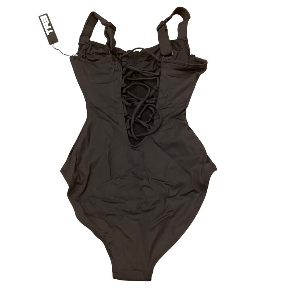 TA3 Lifty One Piece Underwire Swimsuit Black Sz MEDIUM REGULAR/LONG Cup H/I - Picture 7 of 11